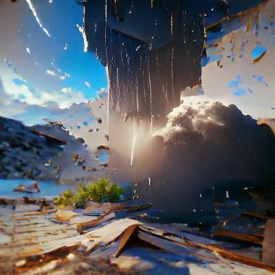 Dramatic Sky Disintegration in Unreal Engine