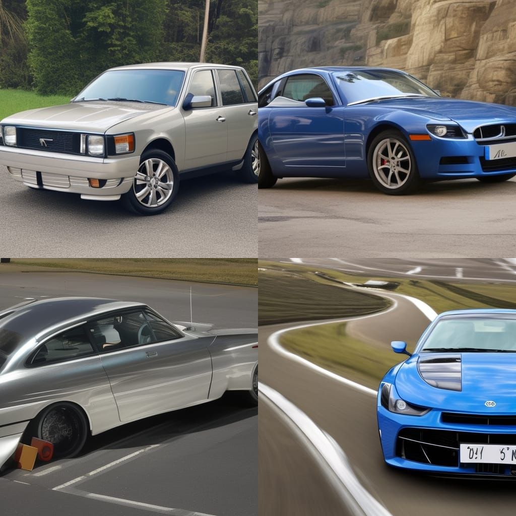 AI Generated Image of Cars