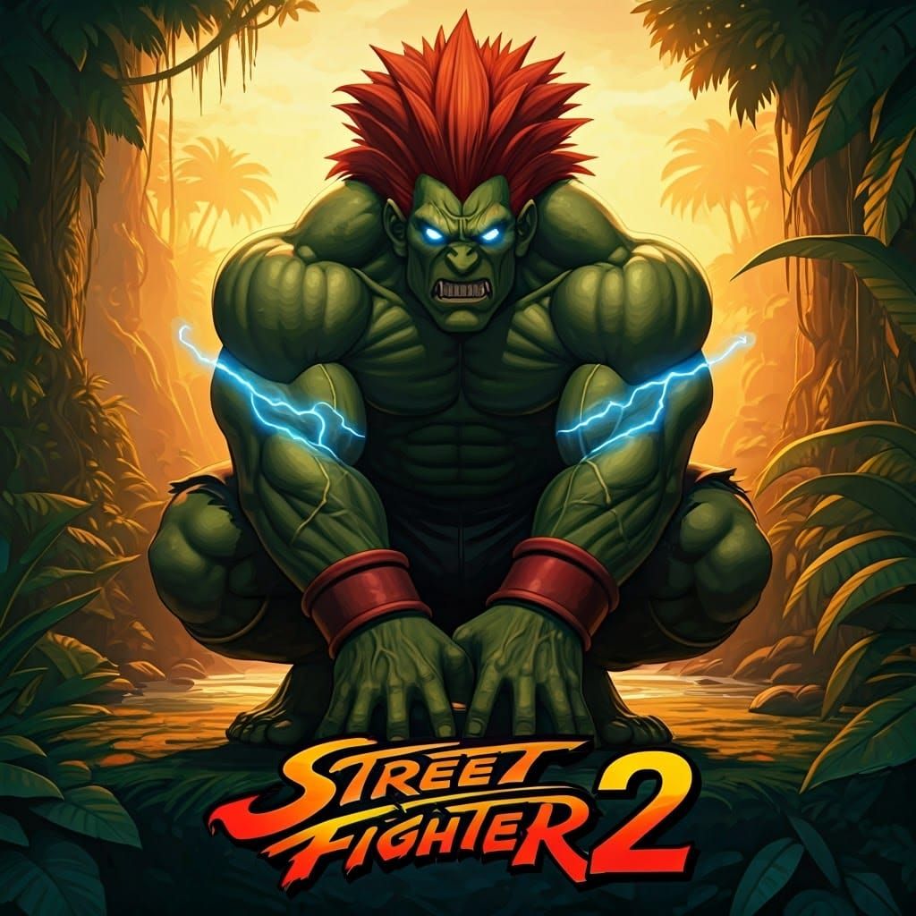 Street fighter 2 tribute BLANKA version