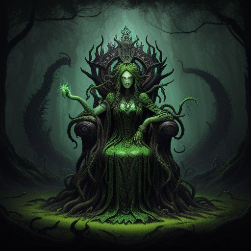 Lovecraftian Goddess in Dark Fantasy