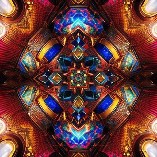 Detailed 3D Portrait with Dynamic Lighting and Striking Text...