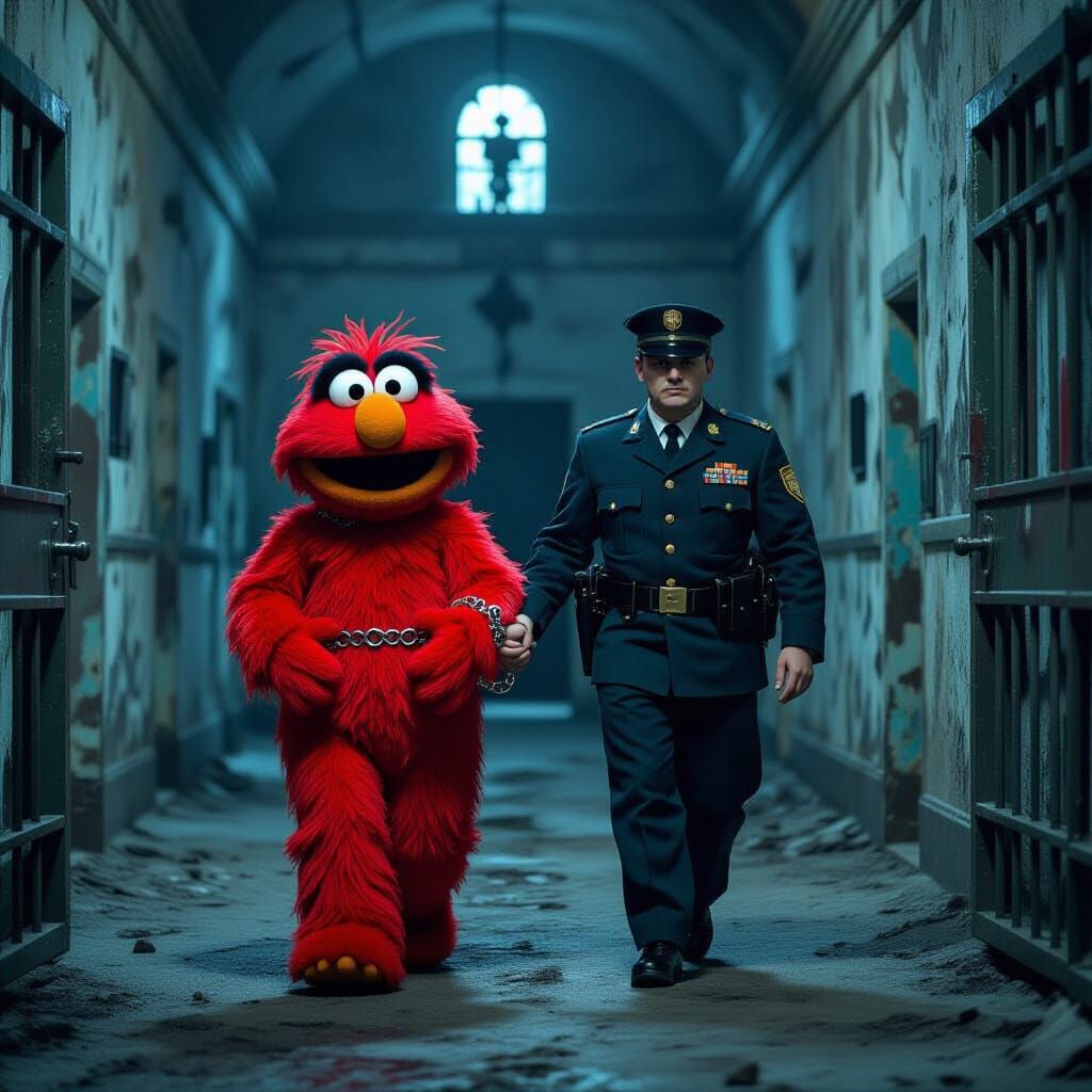 Elmo's Descent: Gothic Horror in Asylum Setting