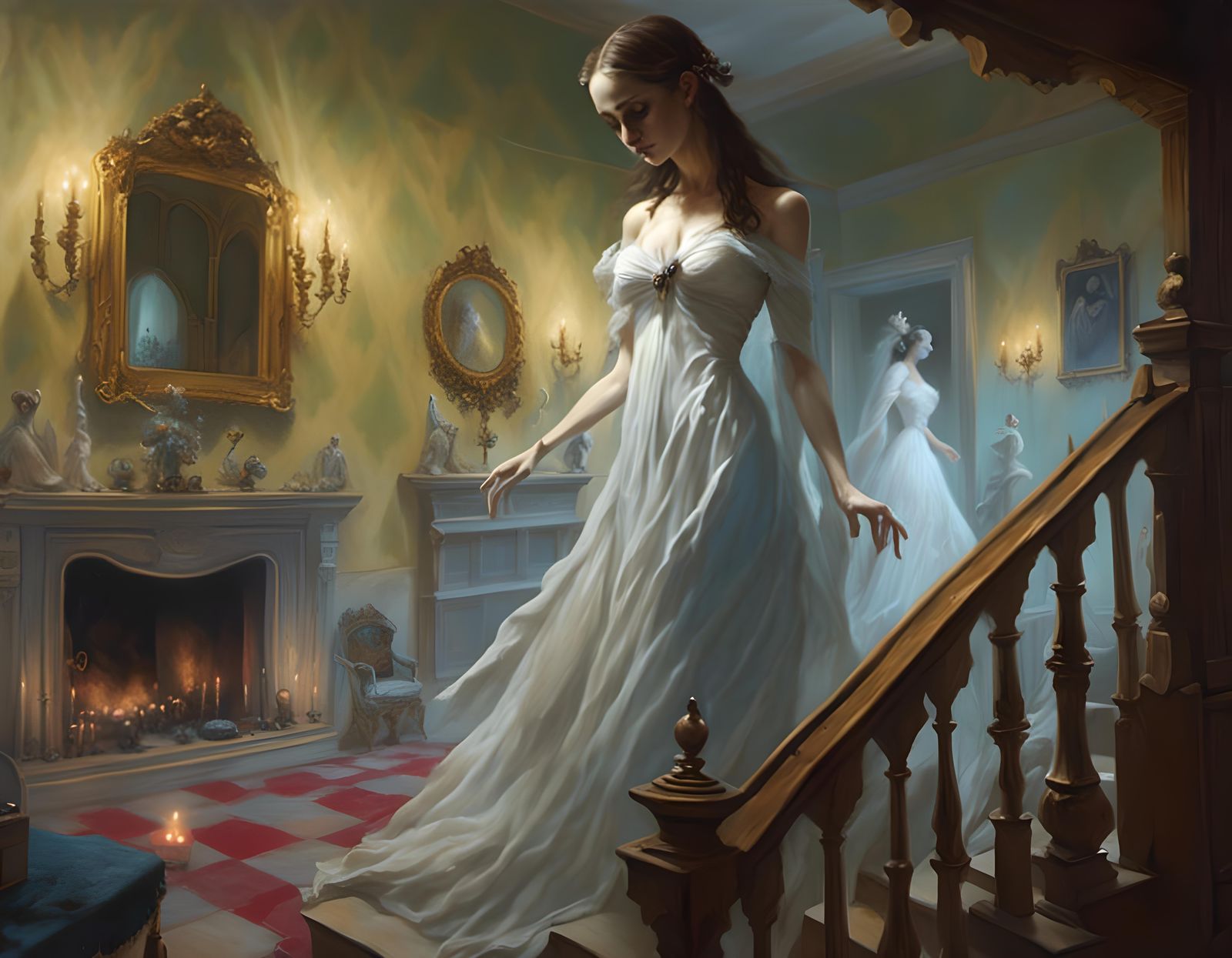 Dark Sinister Paranormal Experience in Haunted House