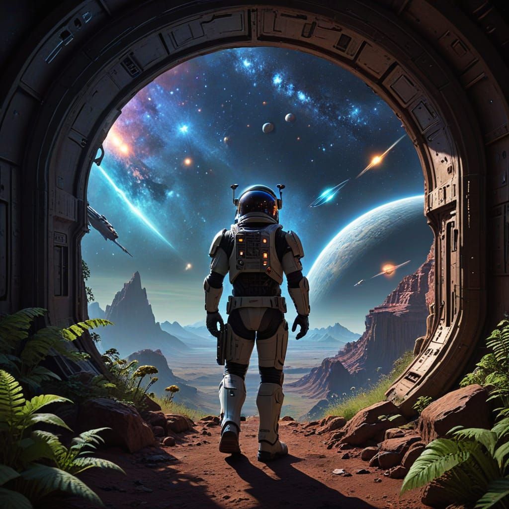 Epic Galactic Adventures in Space