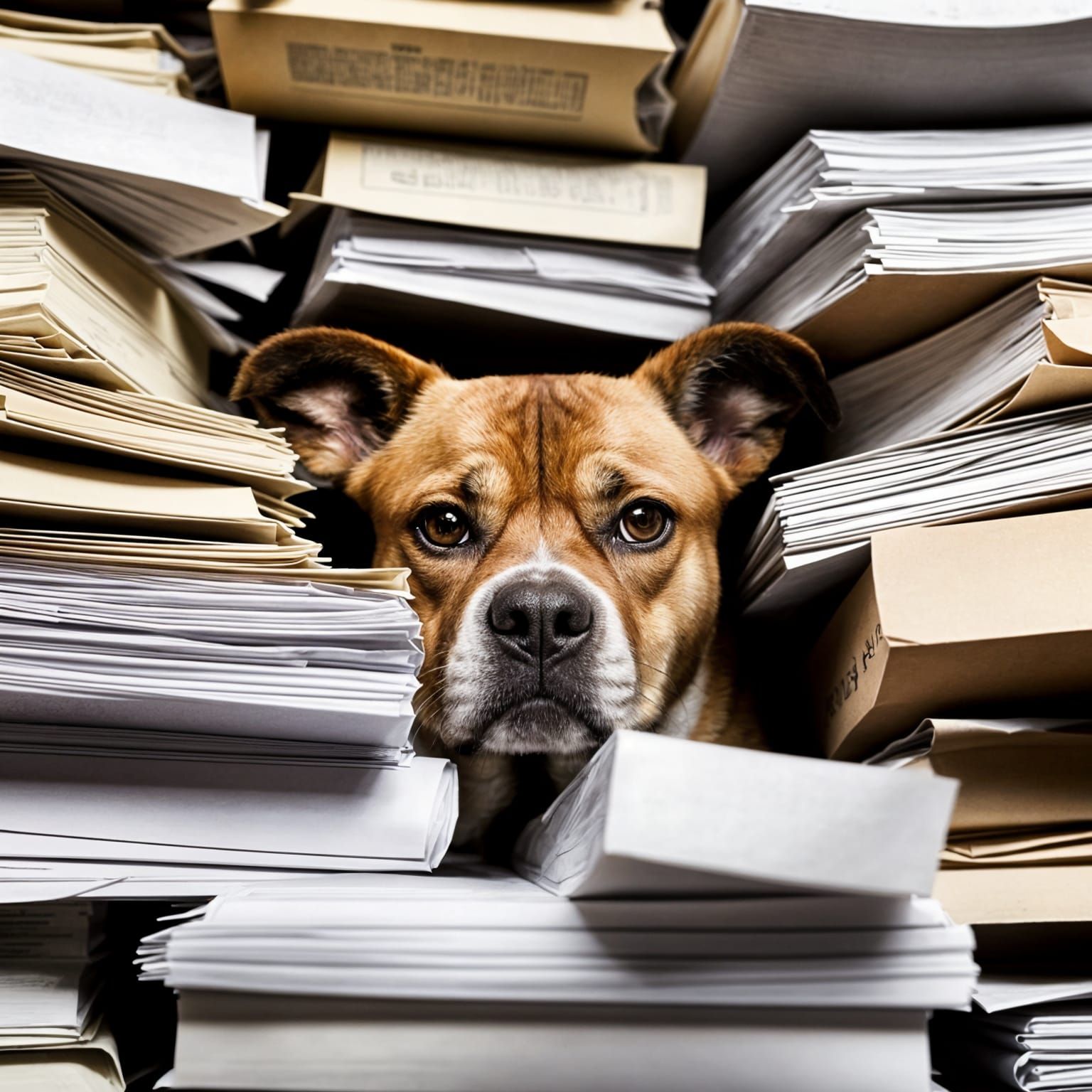 Dog Recommends a Break from Legal Documents