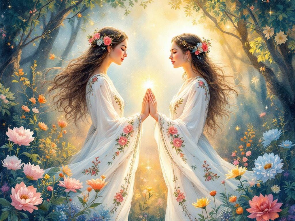 Goddesses of Joy and Gratitude Heal the Earth