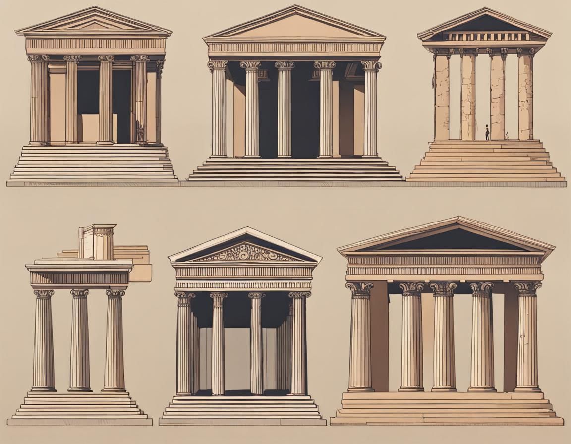Ancient Greek Temples: A Classical Series