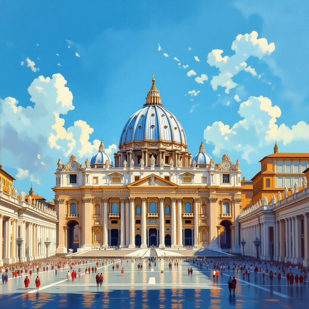 Saint Peter's Basilica: A Classical Architectural Vision