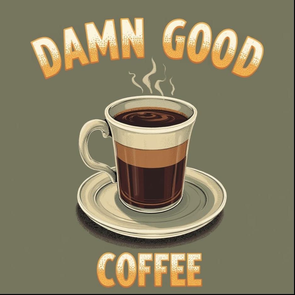 Damn Good Coffee: A Photorealistic Close-up