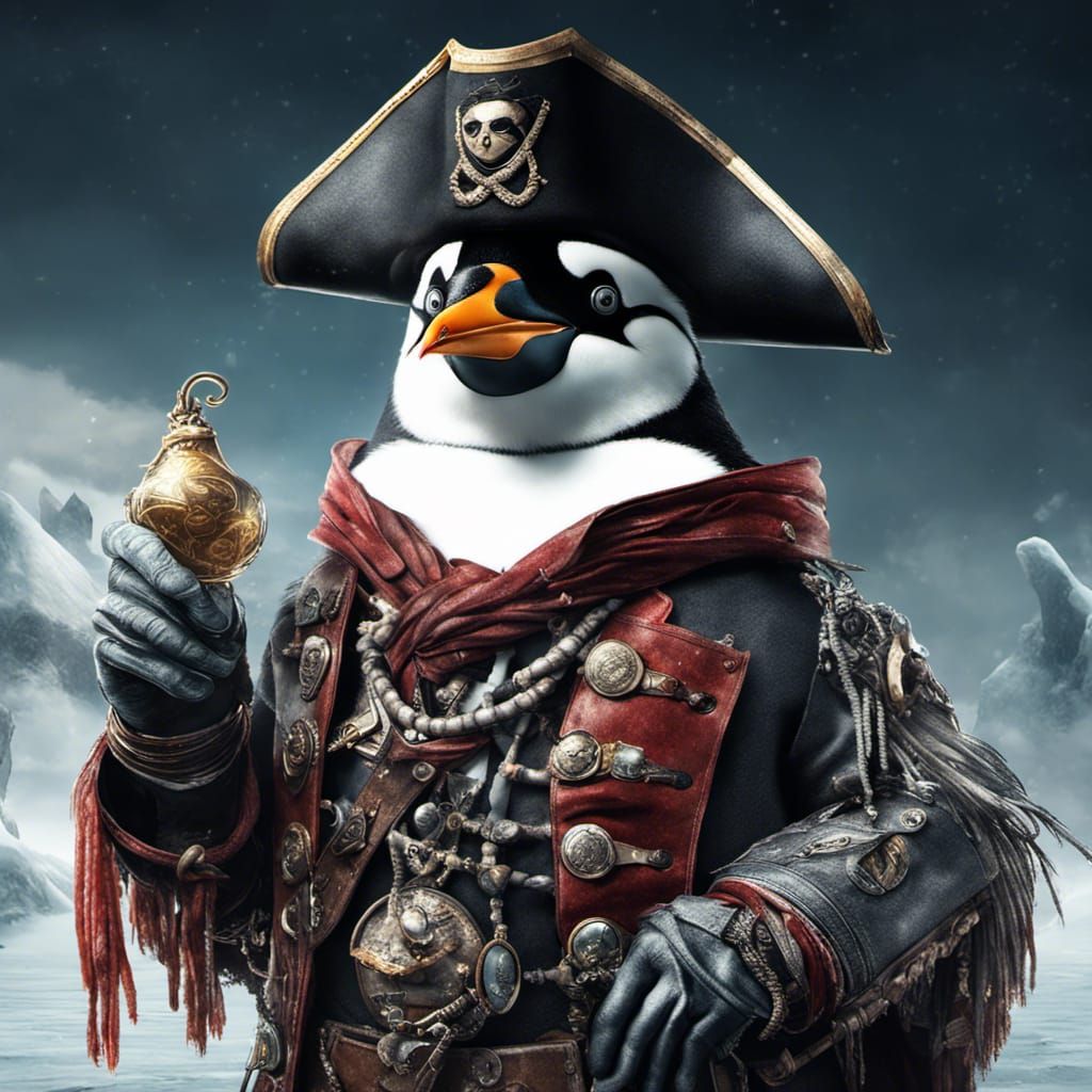 Pinguin Pirat