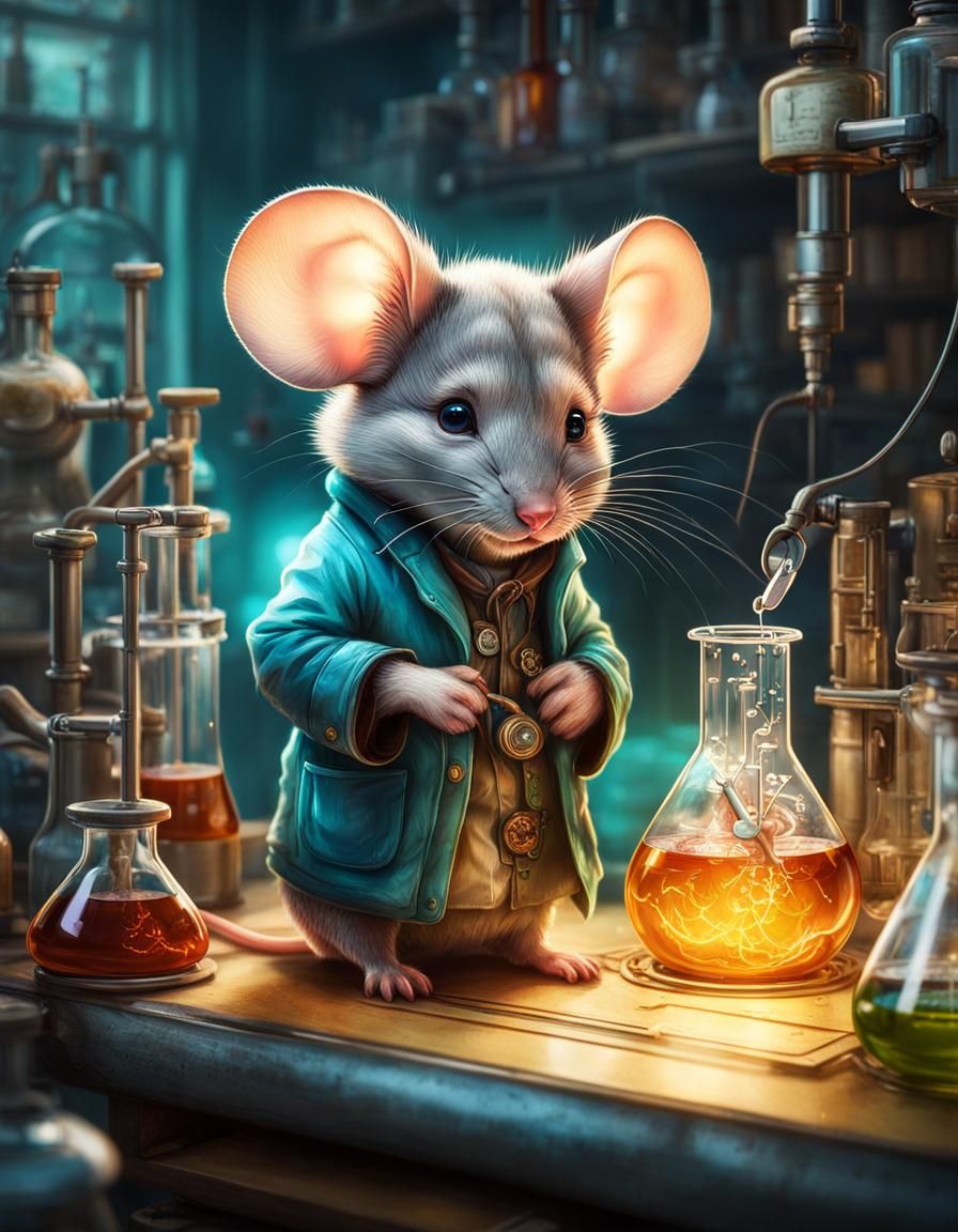 A lab mouse