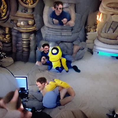 Minion Costume Prank in 8k Resolution
