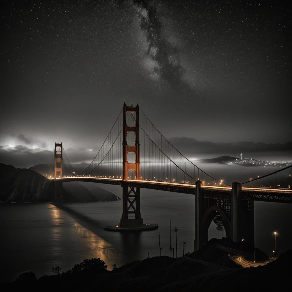 Golden Gate at Night