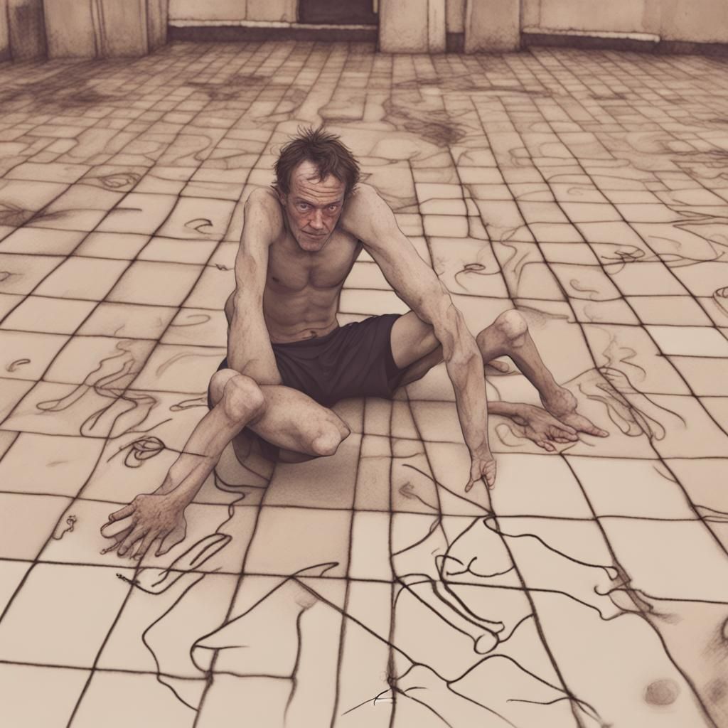 Distorted Figures in Low Quality Image