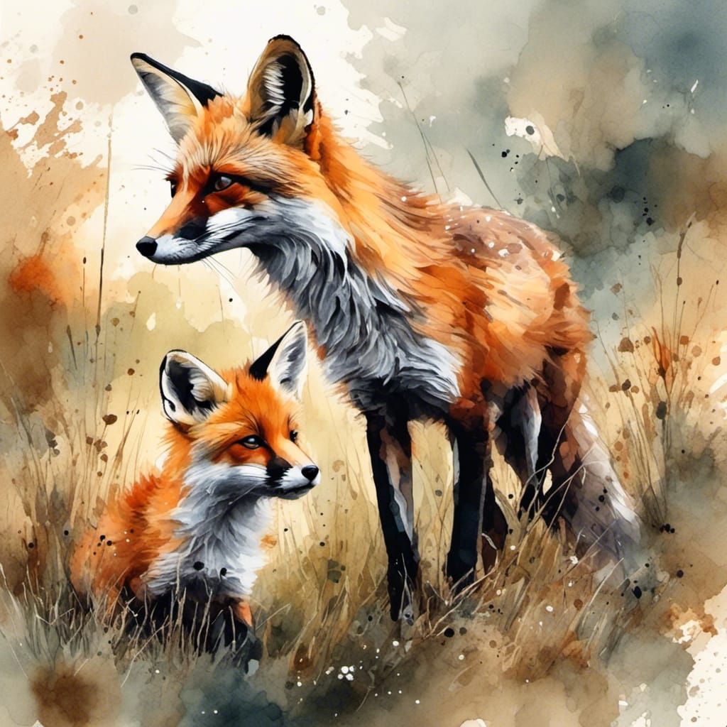 Mom and cub