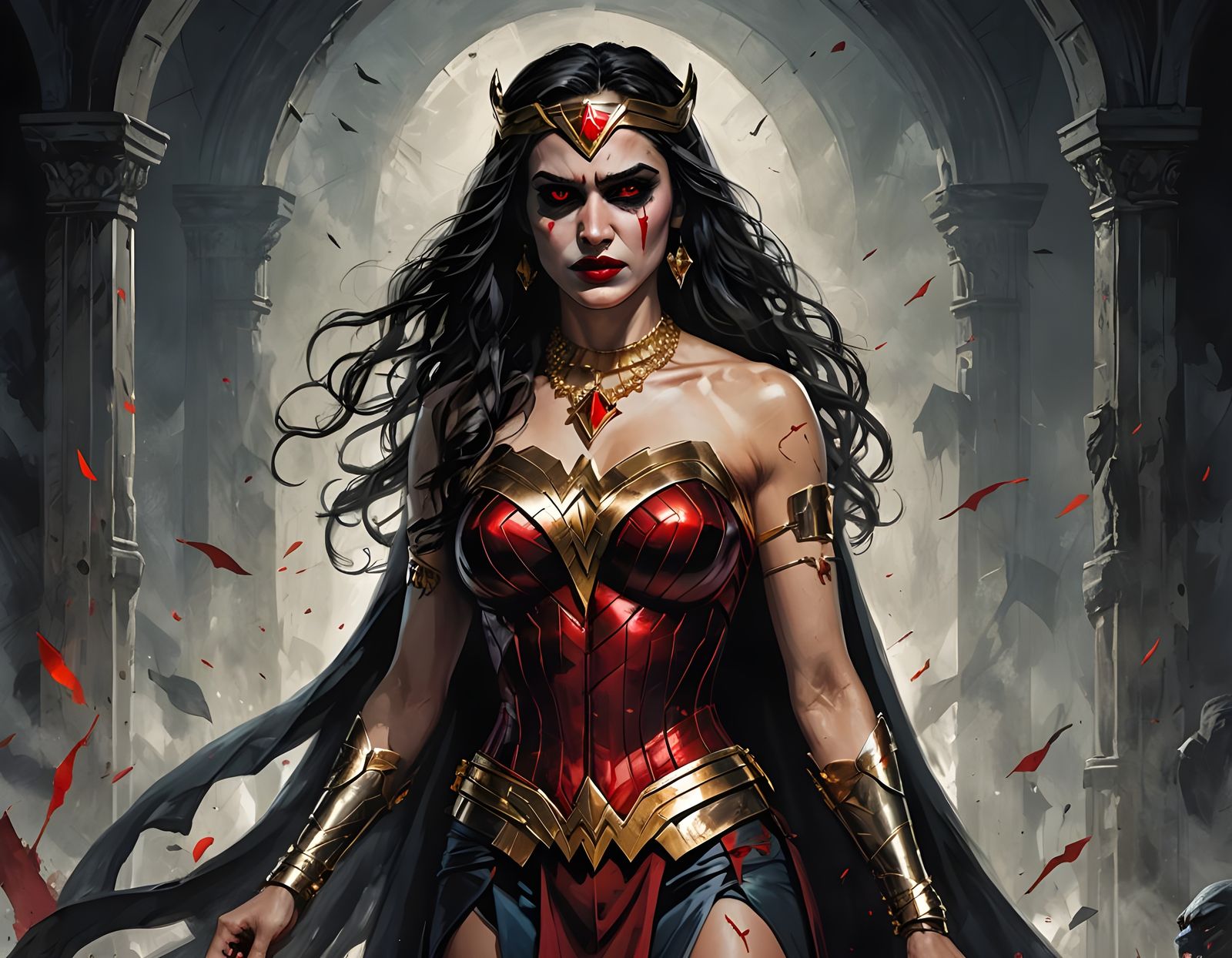 Vampire Bride of Dracula: A Tempting Wonder Woman