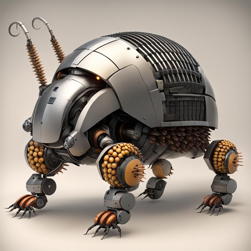 Armadillo Pillbug Battle Robot Design