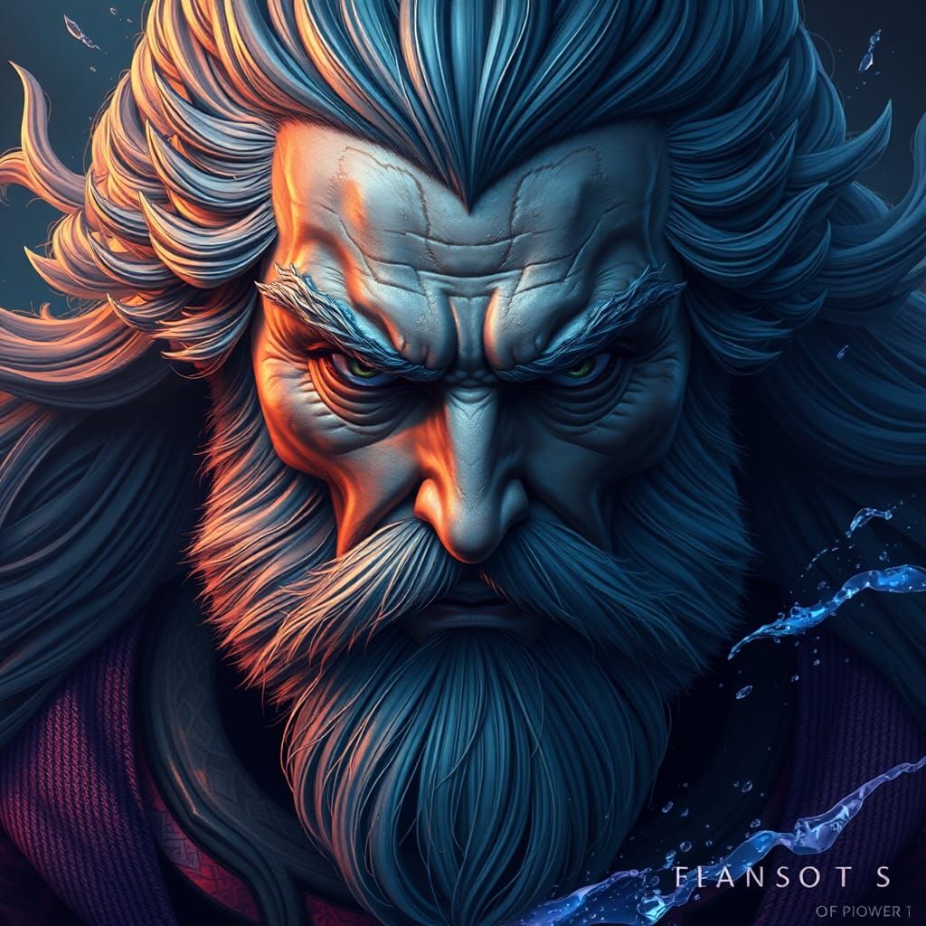 Fantasy Portraits of Power in Detailed Matte Painting