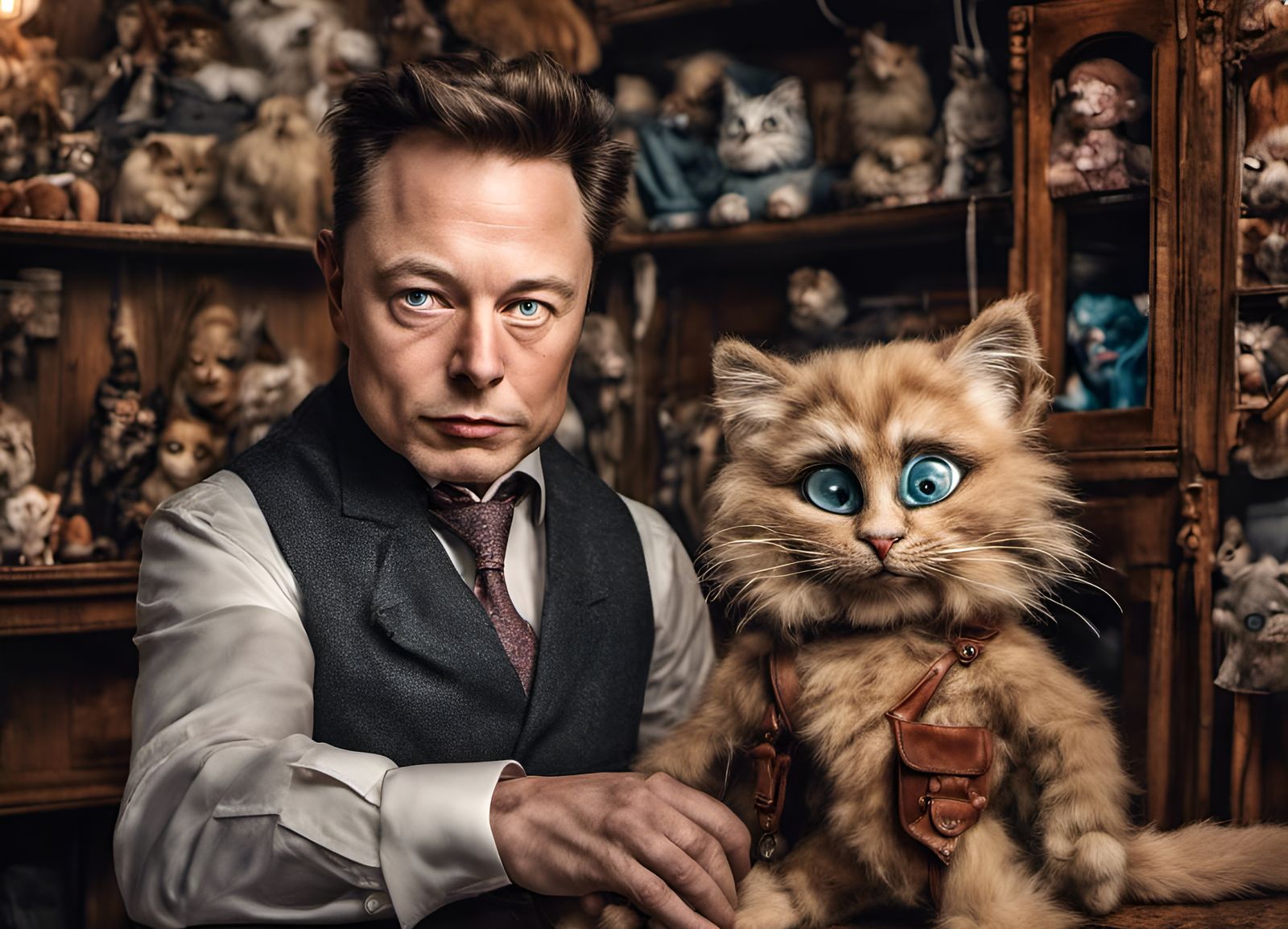 Elon Musk buys Puppet Theater for 12 billion (parody)