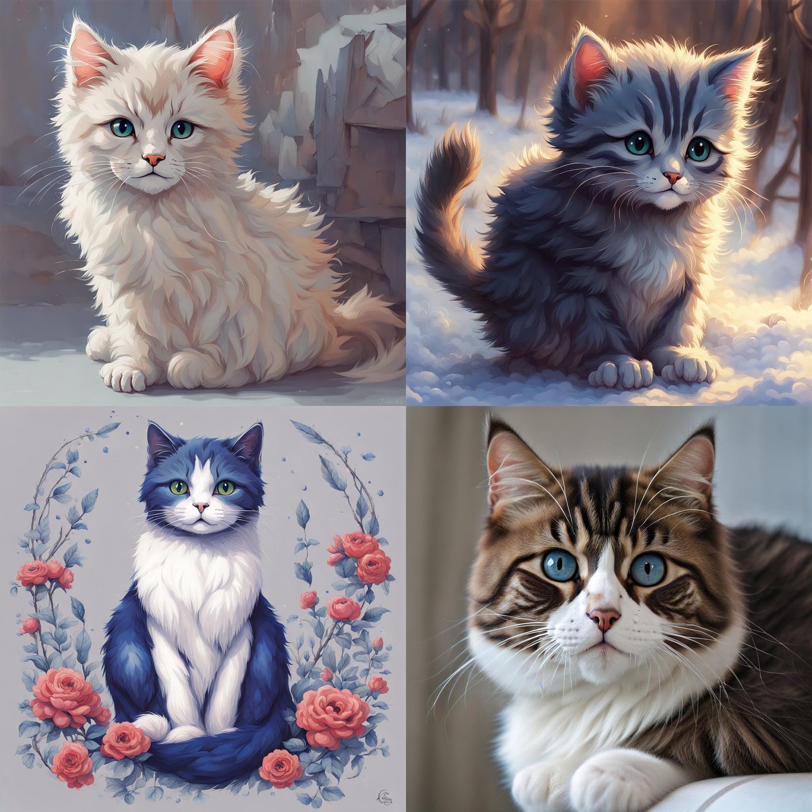 Image of a Blue Kitten