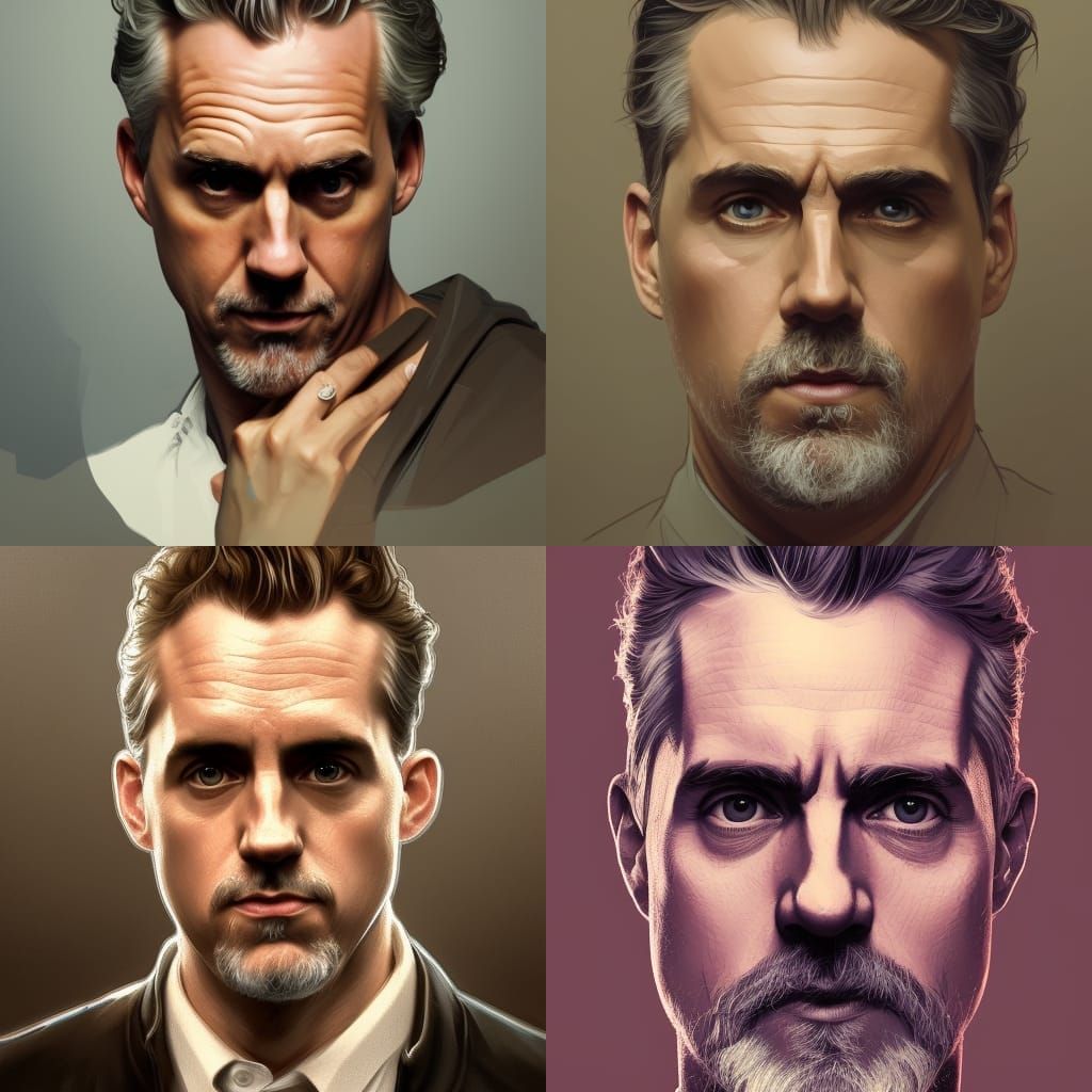 Detailed Portrait in Artgerm Style