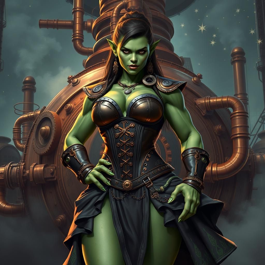 Steampunk Orc: Bisley Meets De Berardinis