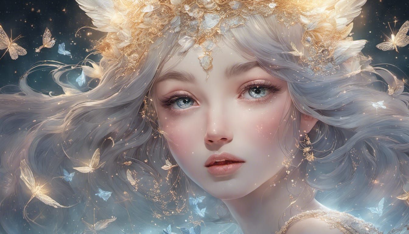 Radiant Light: A Shimmering, Golden Vision