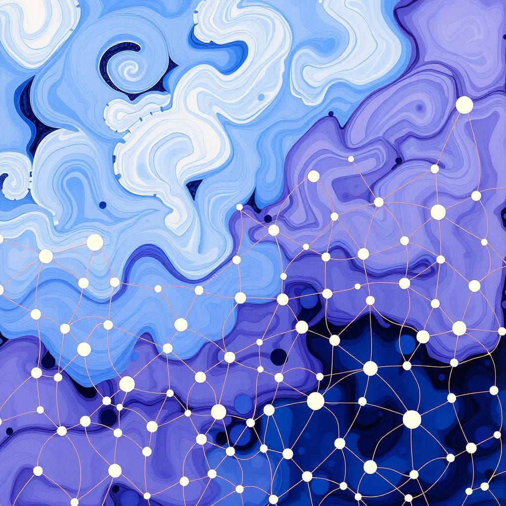 Spiritual Abstractions in Vibrant Color