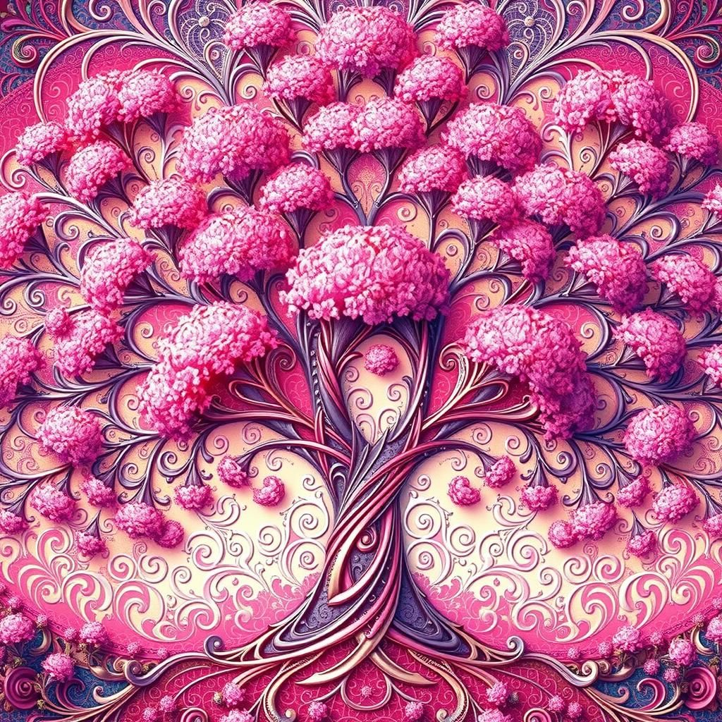 Fractal Cherry Blossoms