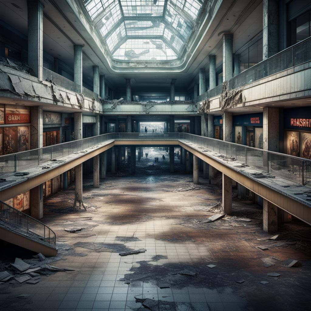 Daily Challenge #515 - From Busy to Abandoned (The Mall)
