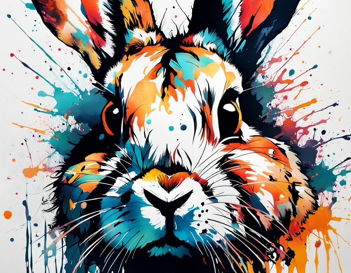 Inkblot Bunny