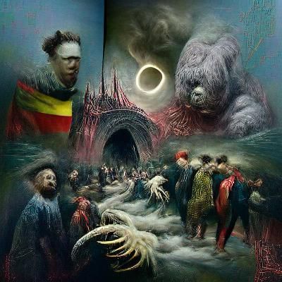 Sinister End of Days in Gothic Bauhaus Style