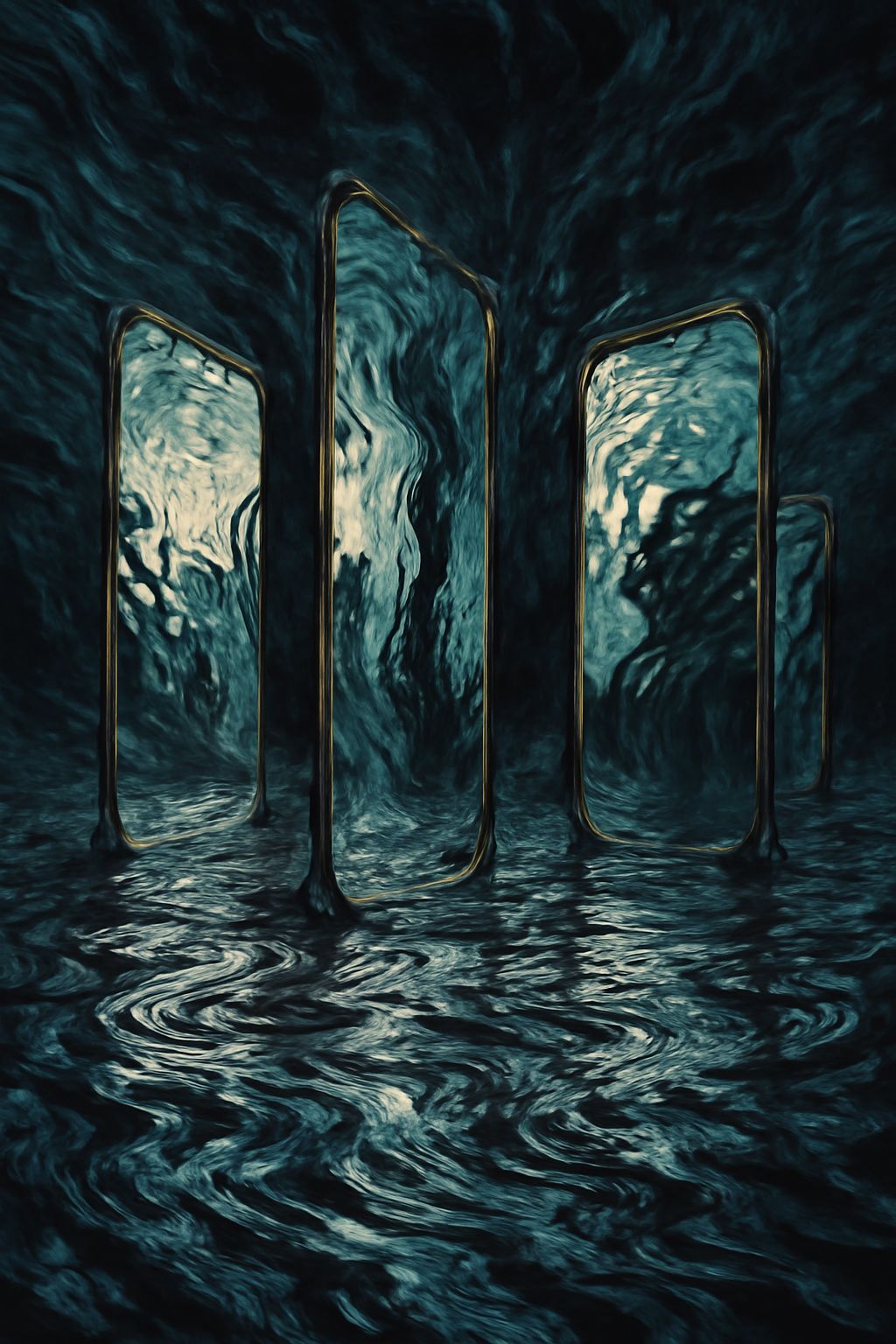 Mirrors in the Wild Depths of Agony Mirroring Nothingness