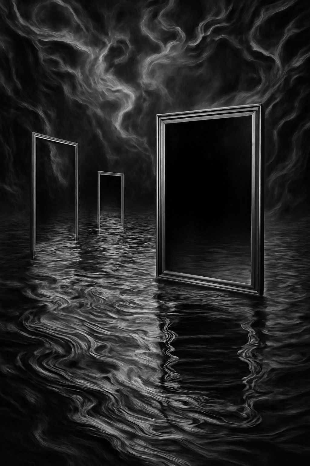 Mirrors in the Wild Depths of Agony Mirroring Nothingness