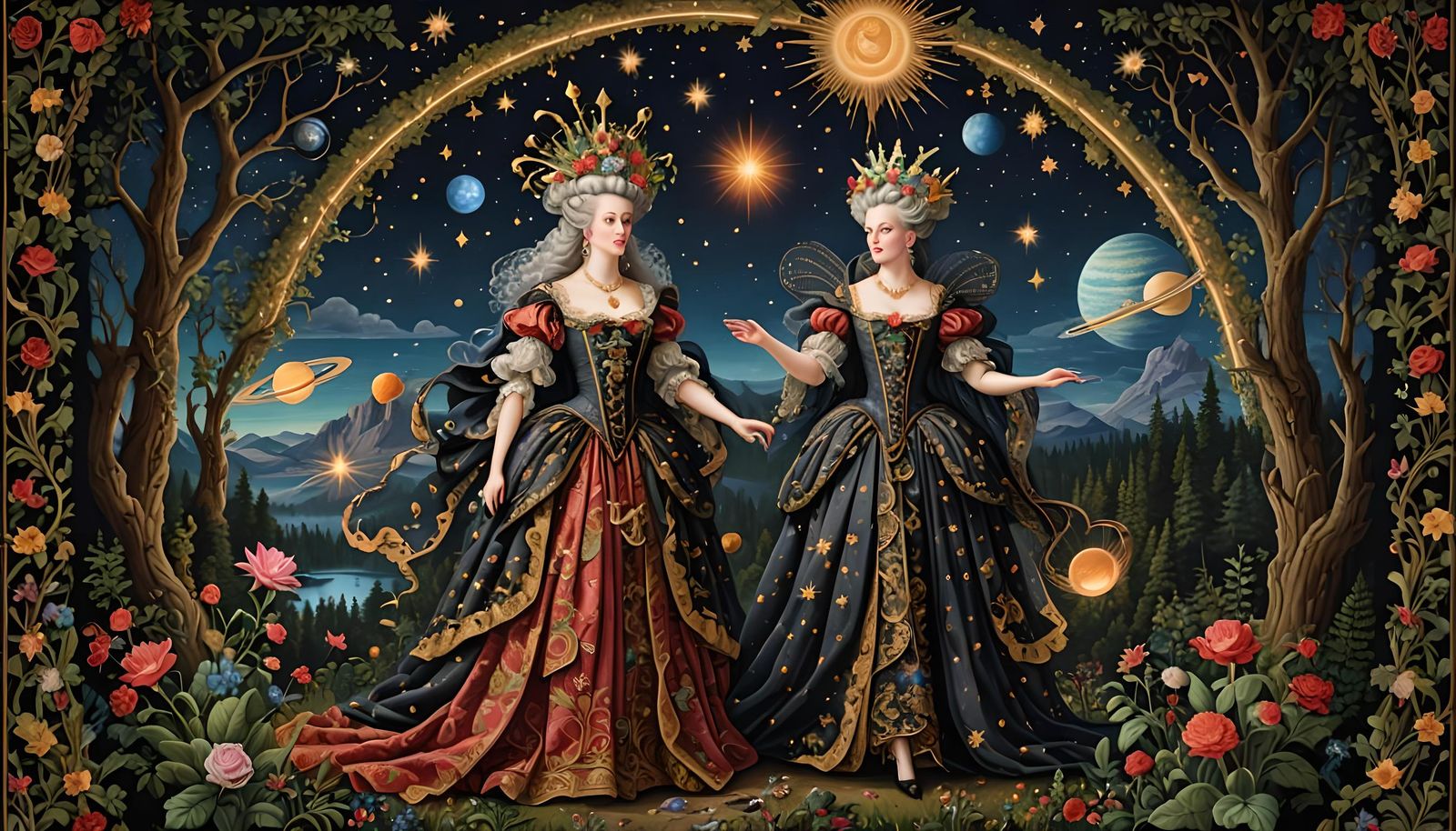 Faerie Ball Tapestries (Conjunction of Ceres and Juno) - 10