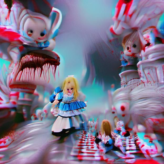 Alice in Horror Land: An AI Nightmare