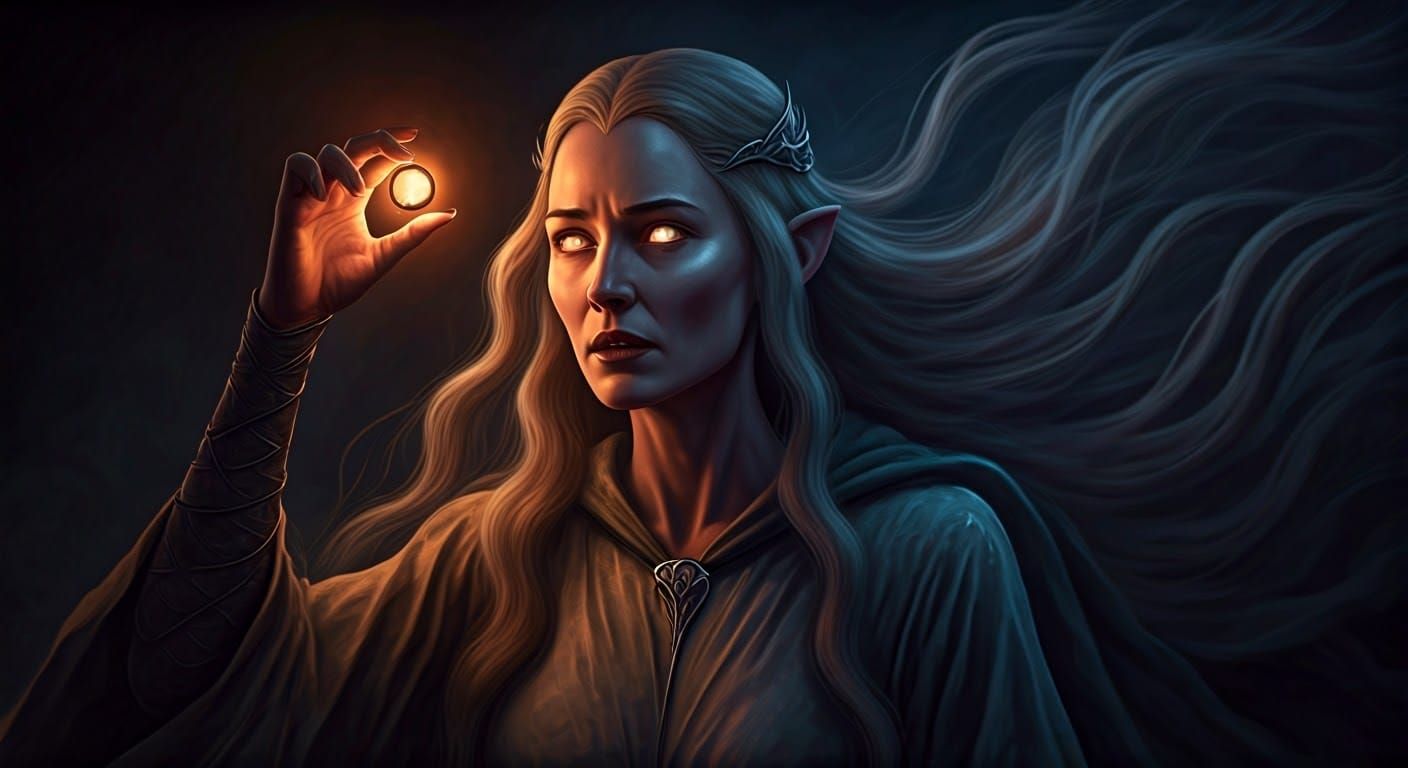 Corrupted Galadriel: Dark Elf Queen of Middle Earth