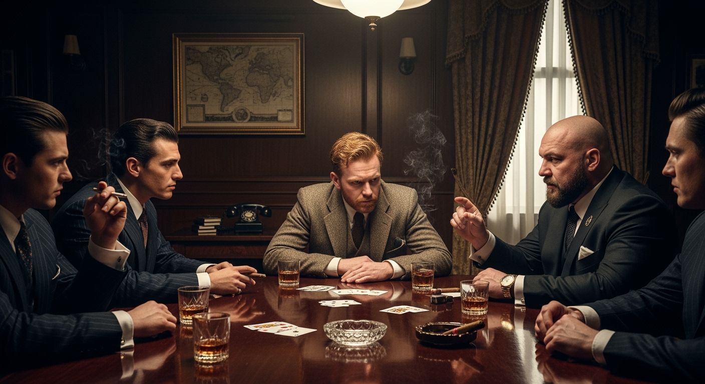 Mafia Leaders Convene in Vintage NYC Restaurant