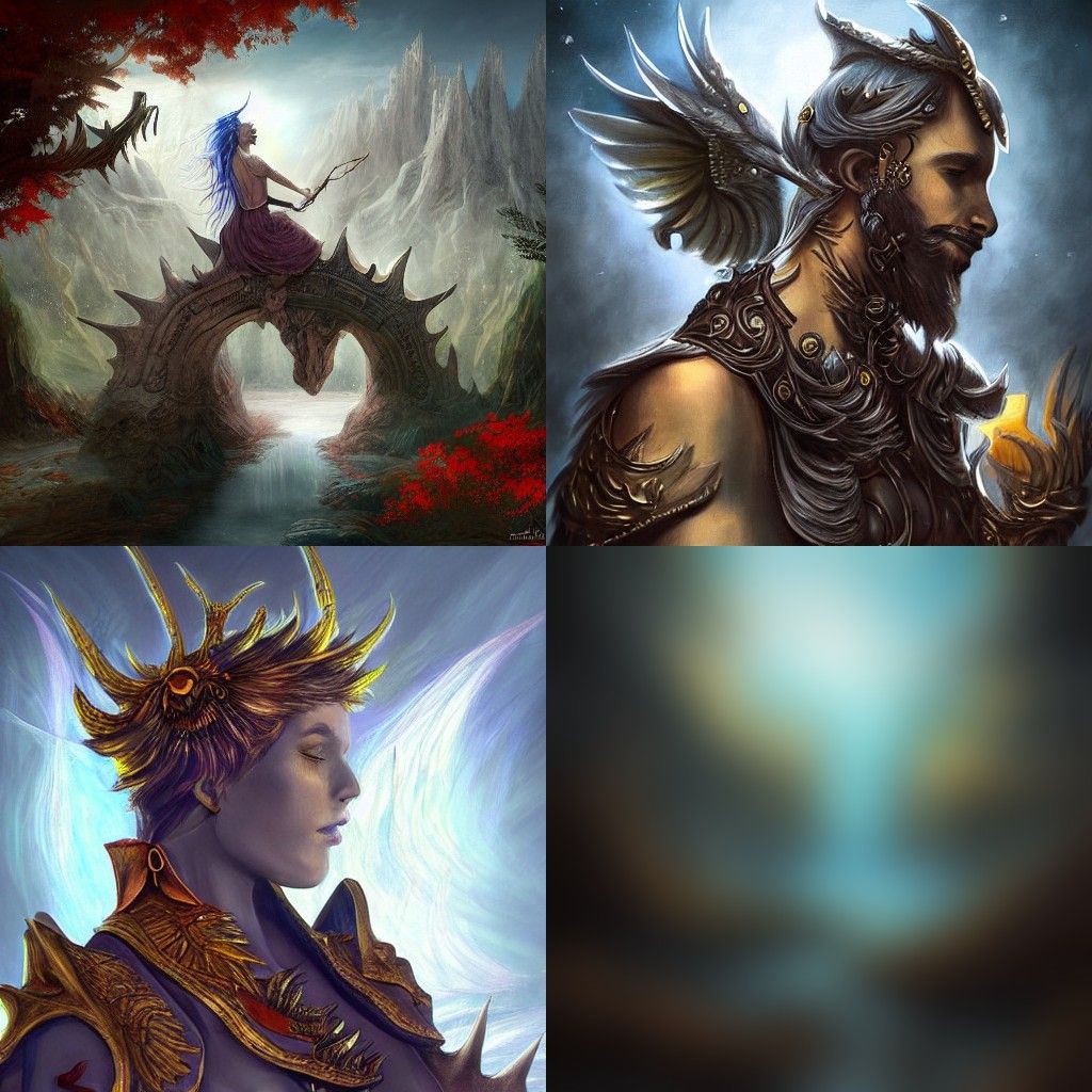 Dreamlike Fantasy Art with Surreal Lighting