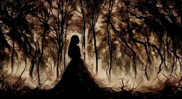 Surreal and Uncanny Woman