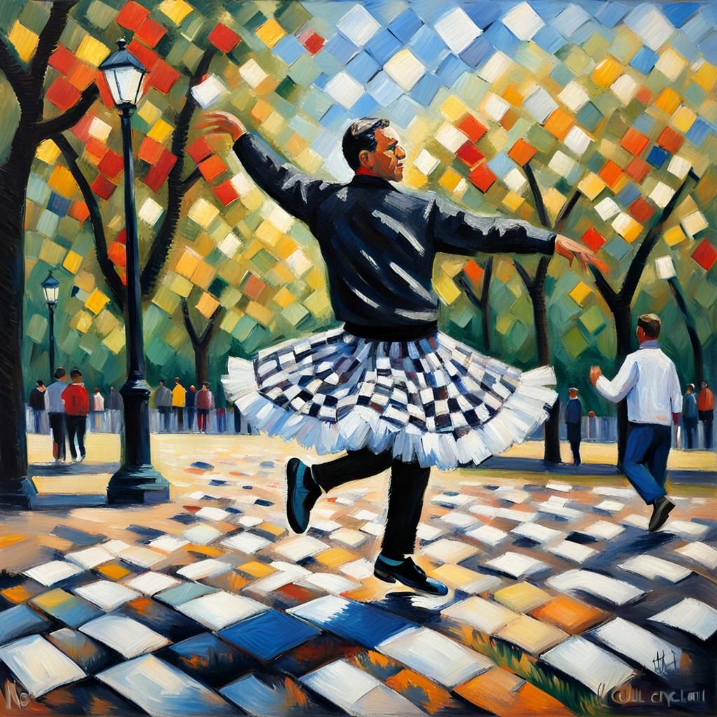 Dancer in the Heart of Paris