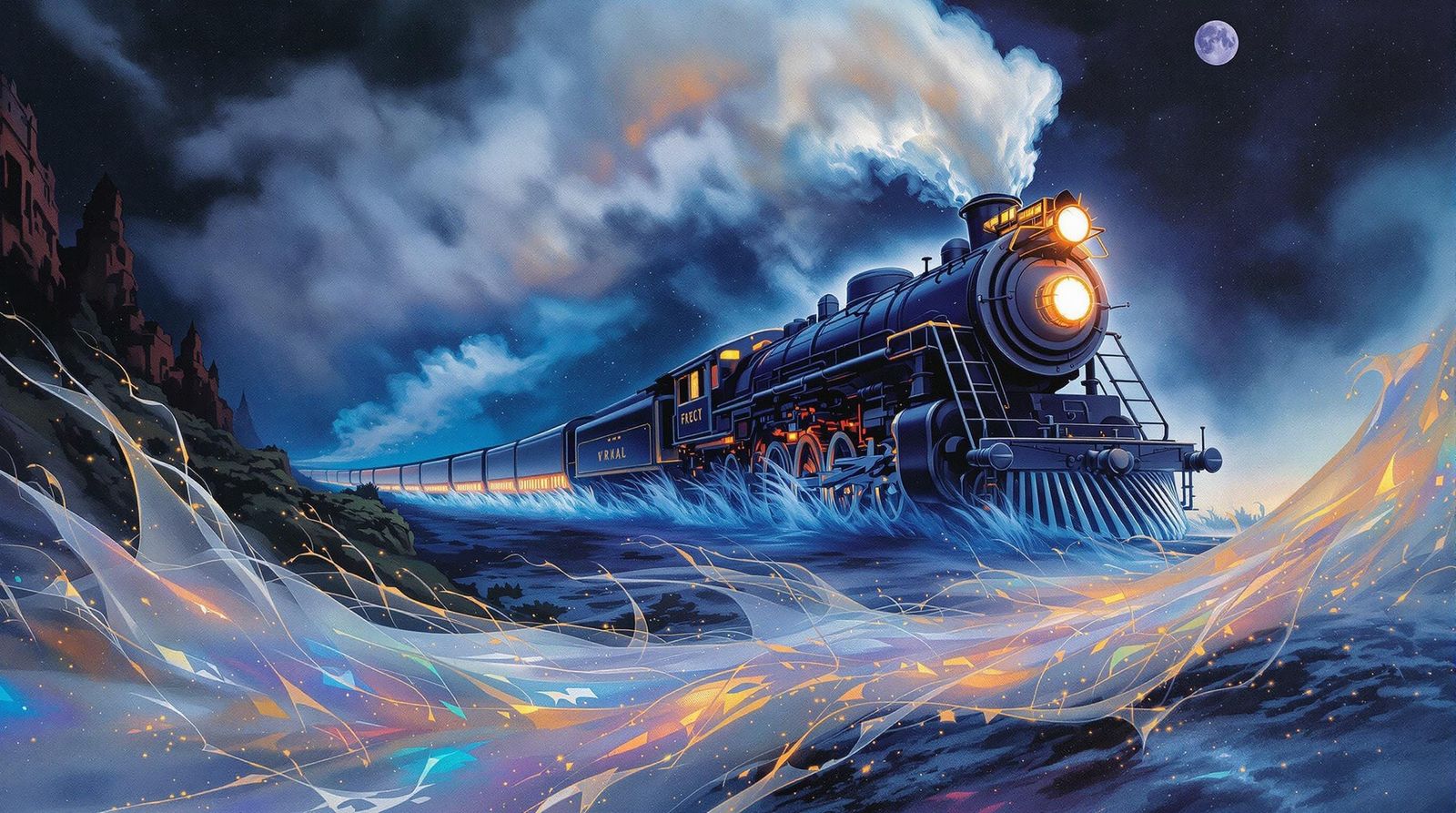 Dreamlike Surrealist Goddess in Ethereal Splendor