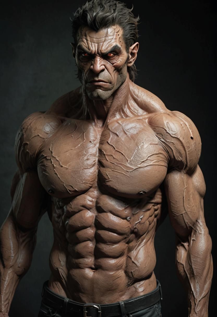 Humanoid Monster with Beautiful Features