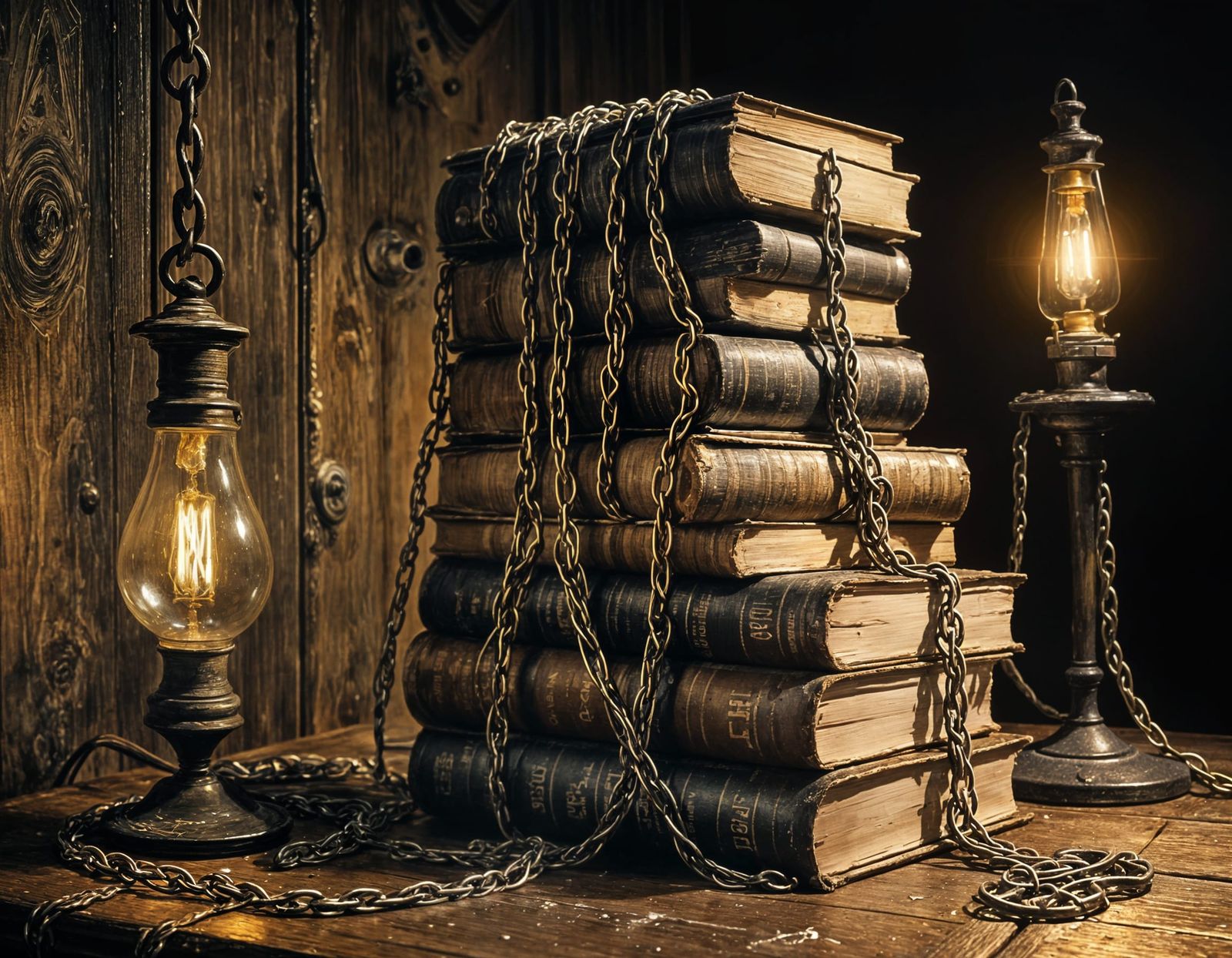 Luminous Oil Painting with Expressionist Strokes