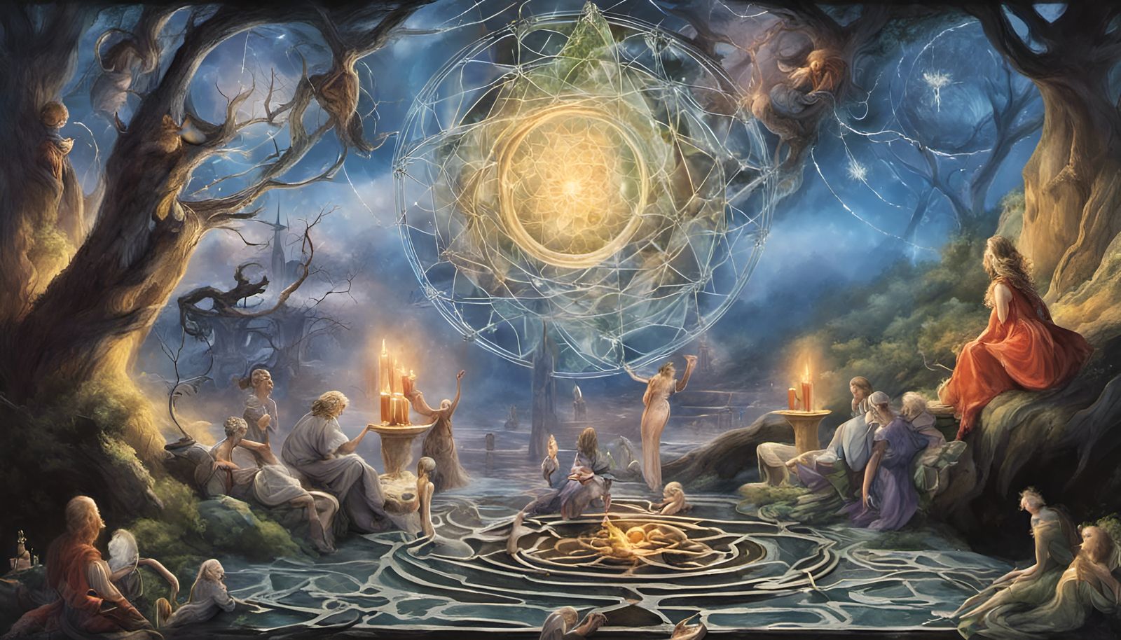 Hidden Magic Returns with Fractal Wave Functions