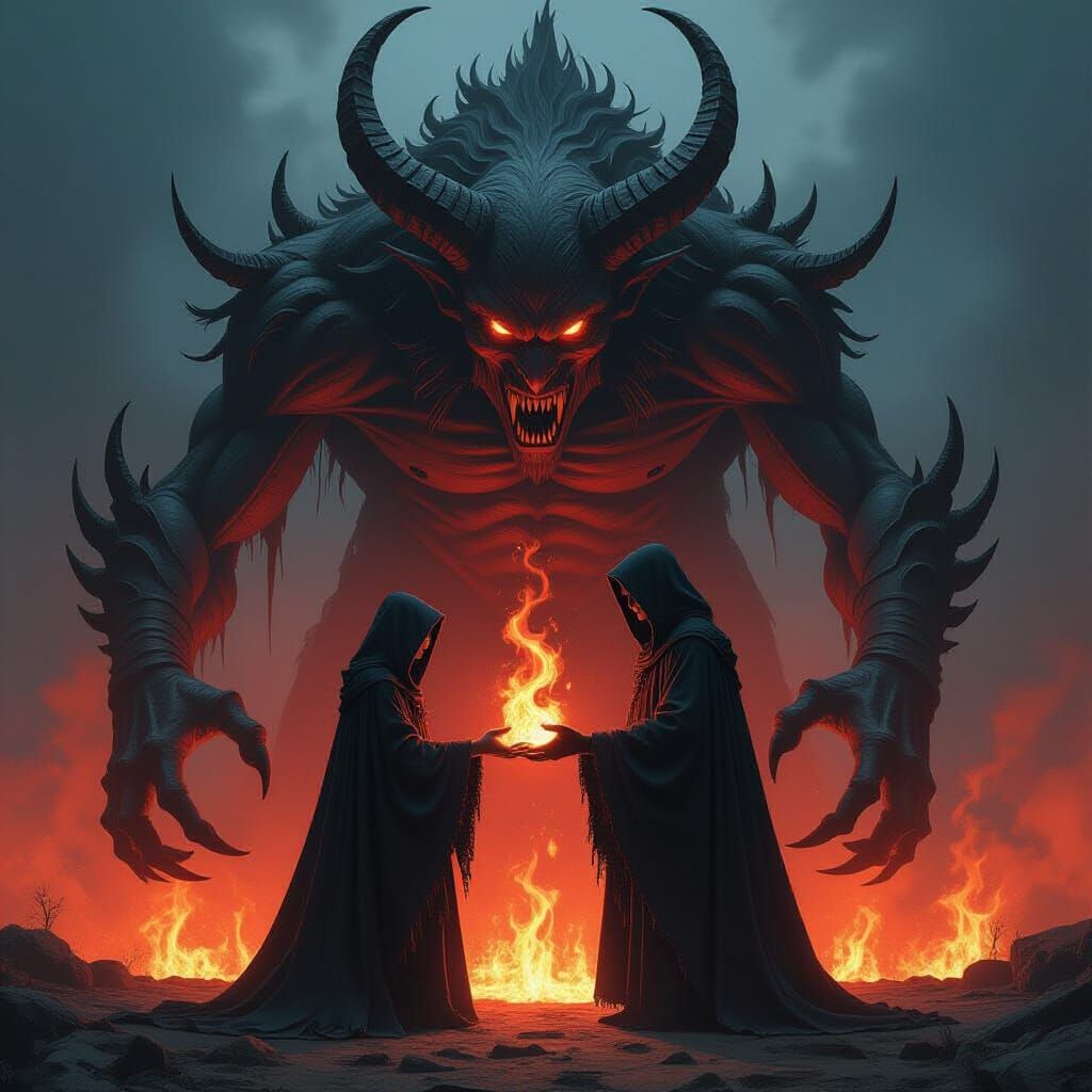 Warlock's Pact: A Dark Gothic Ritual