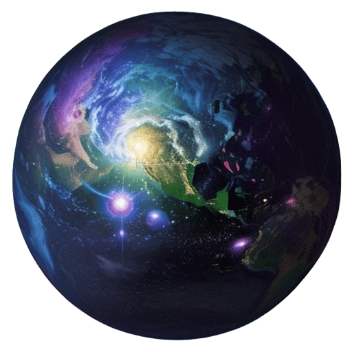 AI Renders Planet Earth from Space