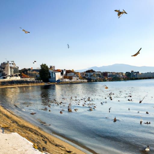 Seaside town
