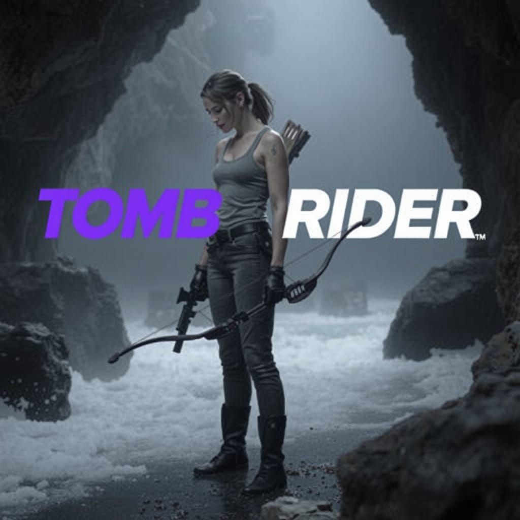 Cinematic Cave Explorer Film Still with Dramatic Lighting