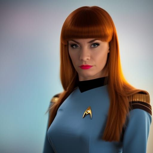 Star Trek Officer in Natural Lighting